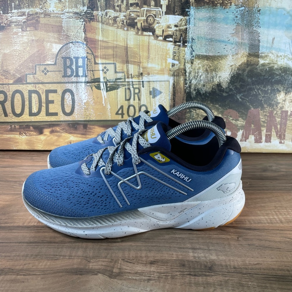 Karhu Synchron 1.5 Men’s Size 8Running Shoes ‘Saxony Blue / Oriole’ F100315 - Picture 4 of 8